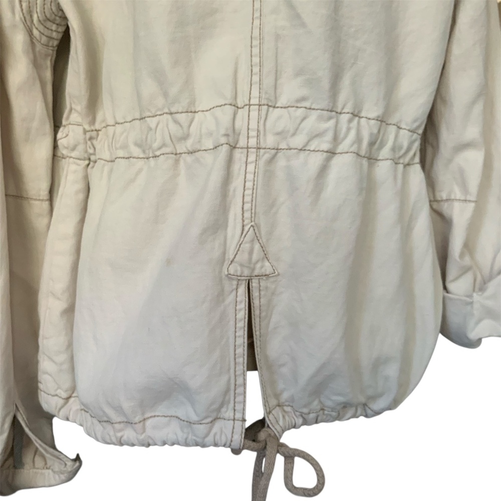 Anthropologie Daughters of the Liberation Tan Anorak Utility Jacket SZ 10 - Picture 8 of 15
